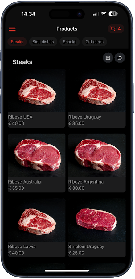 Steaks Riga - Delivery